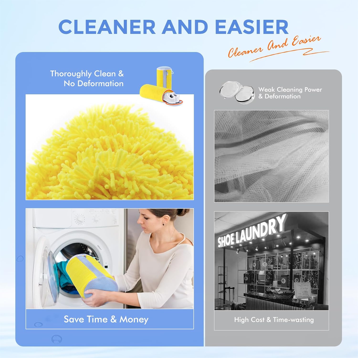 Thumbnail 4 de Teletrogy Shoe Wash Bag 7 x 13 in