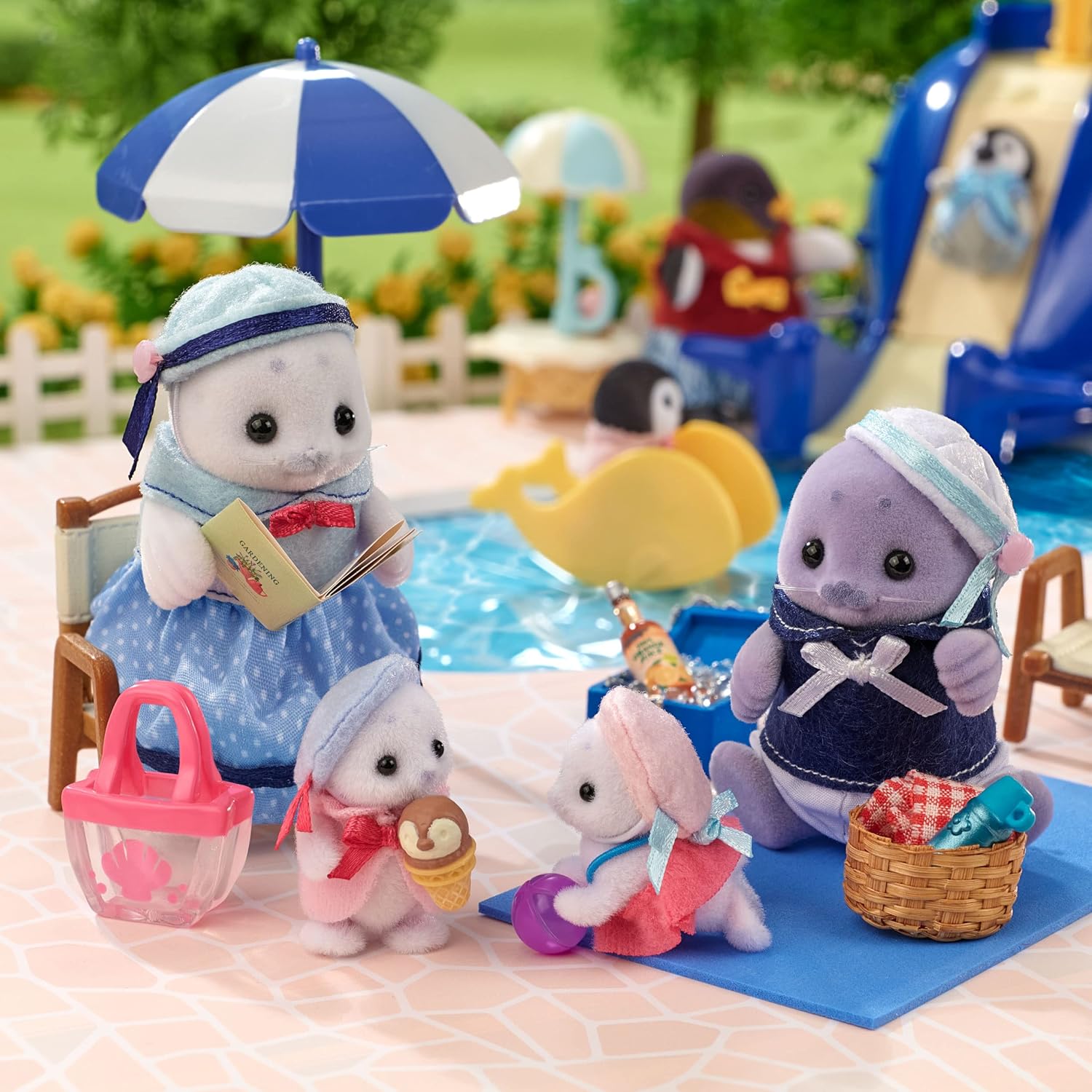 Thumbnail 6 de Sylvanian Families 5759 Robben Familie – detailreiche Tierfiguren für Kinder ab 3 Jahren