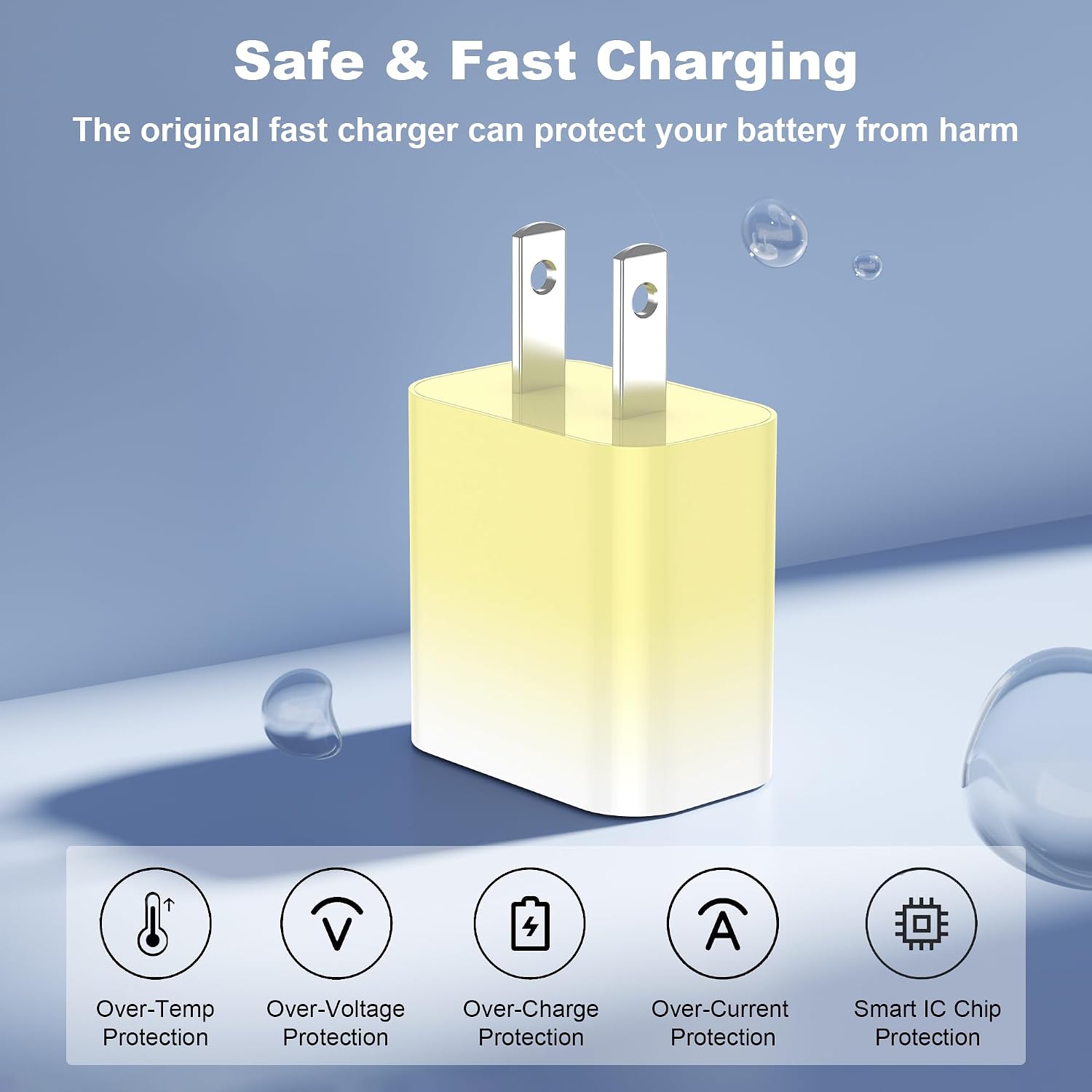 Detalle 2 de GREPHONE 20W USB-C Wall Charger 4-Pack