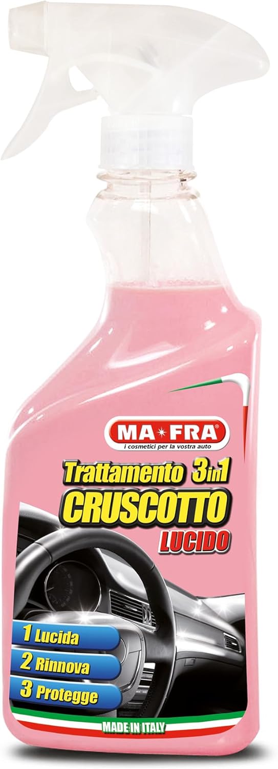 Mafra H0802 3en1 Traitement de Tableau de Bord Poli – parfum Océan, 500 ml