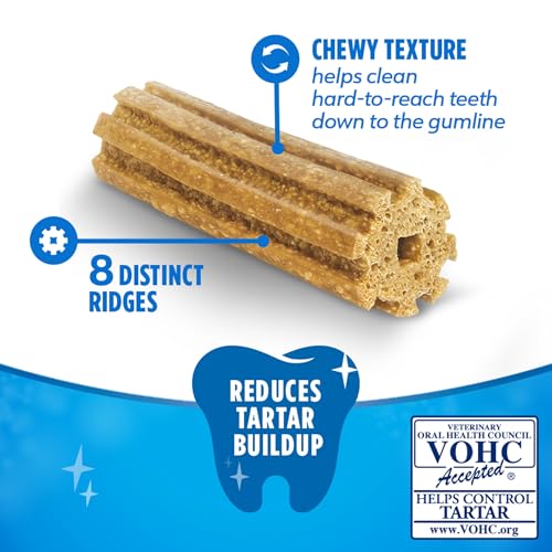 Detalle de Dentalife Daily Dental Chews for Large Dogs, 18 ct Pouch (Purina Dentalife)