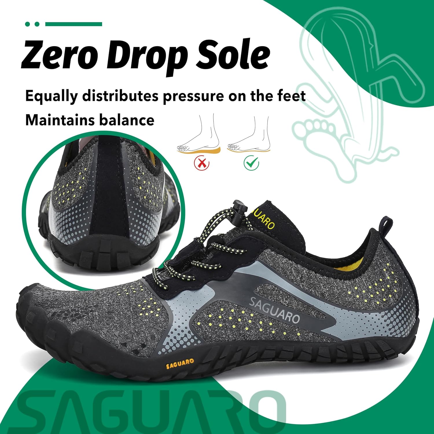 Thumbnail 5 de SAGUARO Barfußschuhe Unisex Leicht