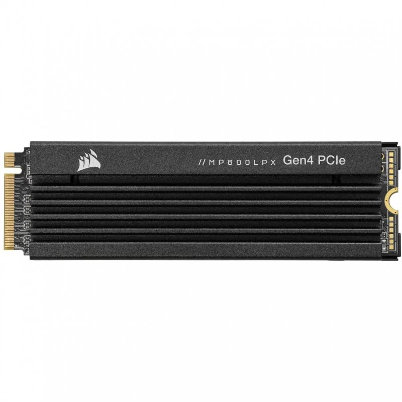 Detalle de Corsair MP600 Pro LPX 1TB PCIe Gen4 x4 NVMe M.2 SSD optimizado para PS5