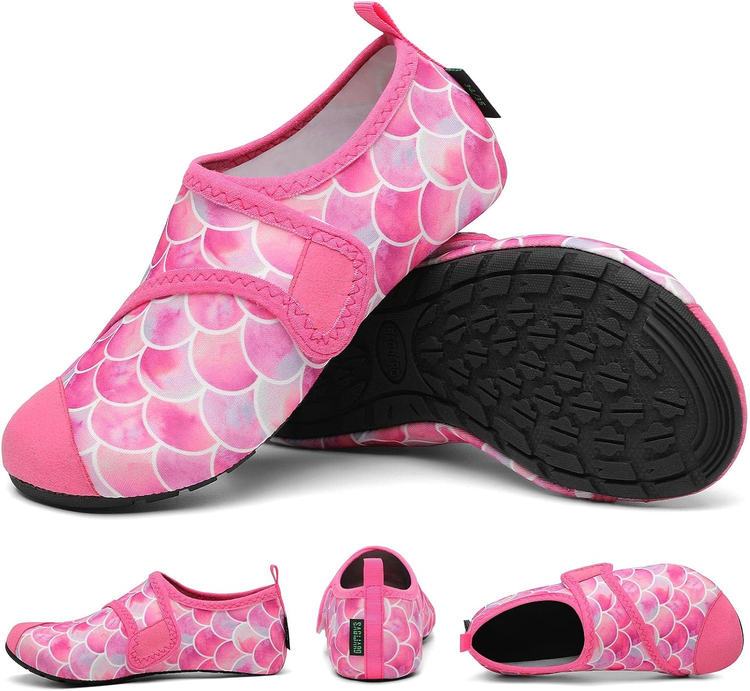 Detalle 2 de SAGUARO Badeschuhe für Kinder – Aquaschuhe, Mädchen und Jungen, leicht & rutschfest