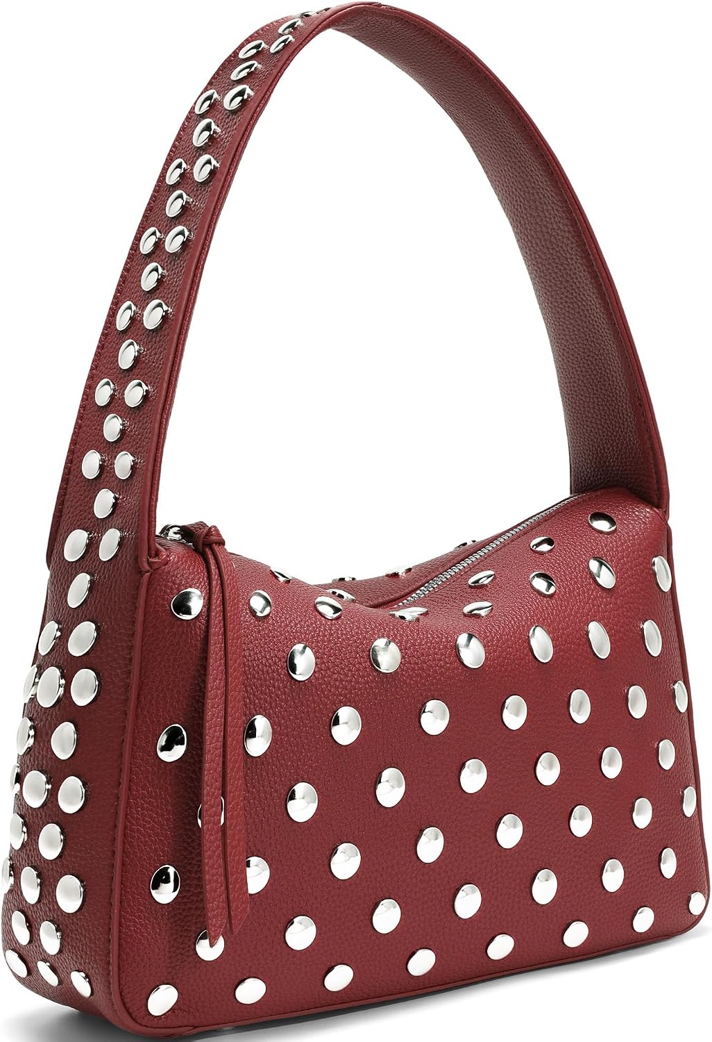 Detalle de KISSSEA Studded Shoulder Bag with Credit Card Slot