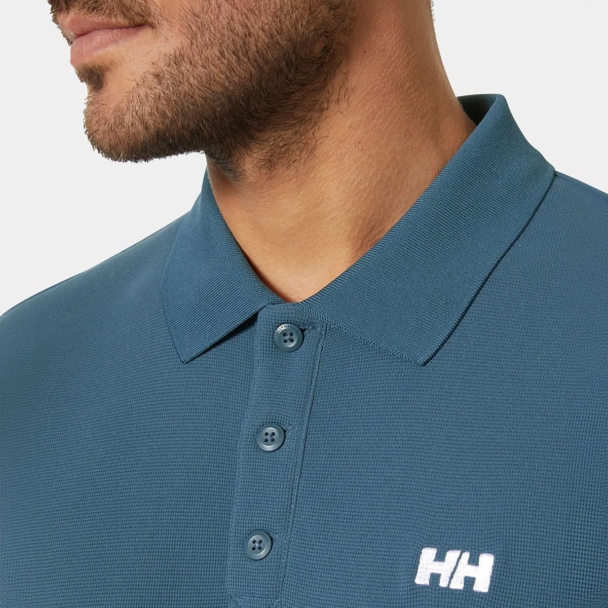 Detalle 2 de Helly Hansen Men's Driftline Polo Shirt: Practical Quick-Dry Polo for Active Days