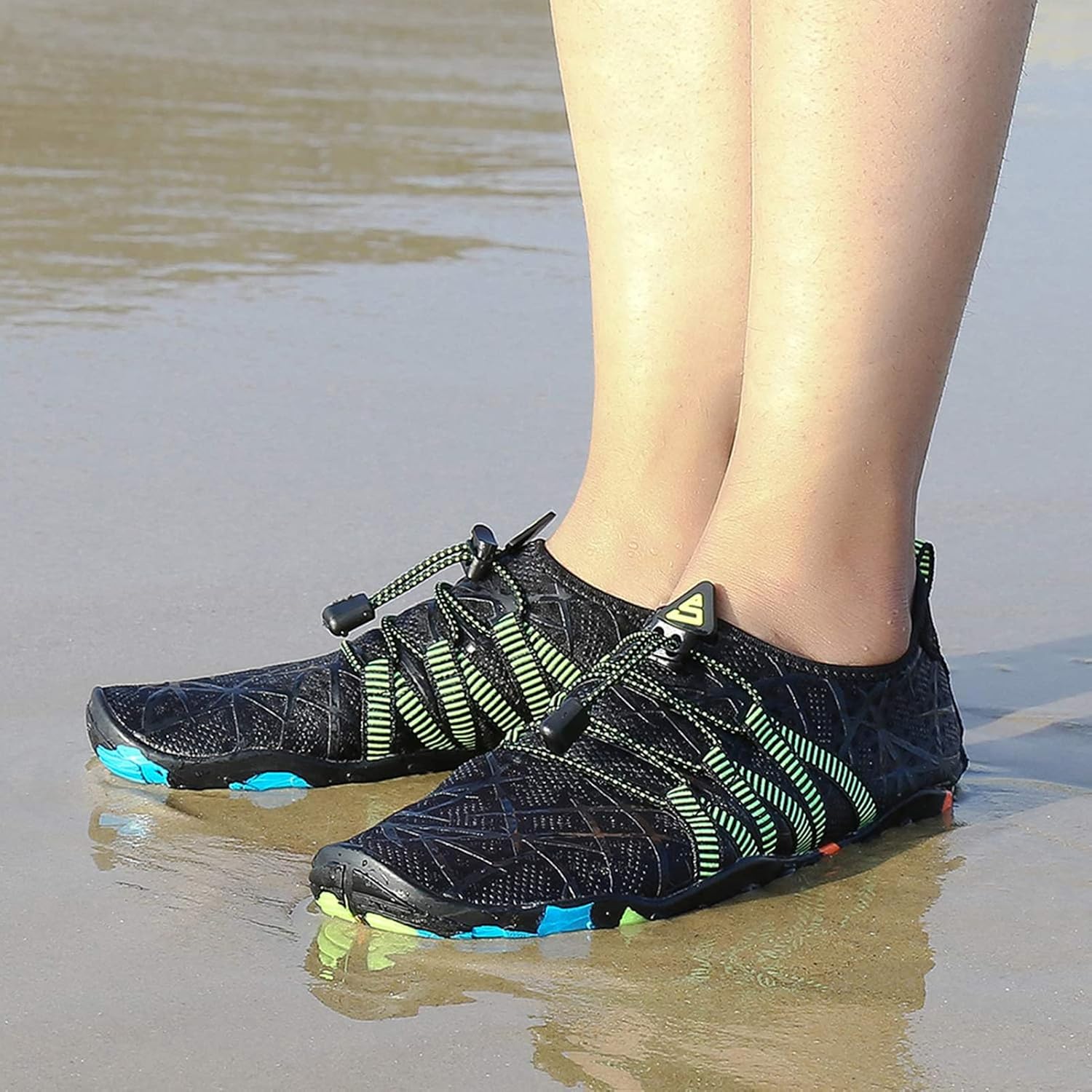 Detalle 2 de Saguaro Wasserschuhe Herren rutschfest