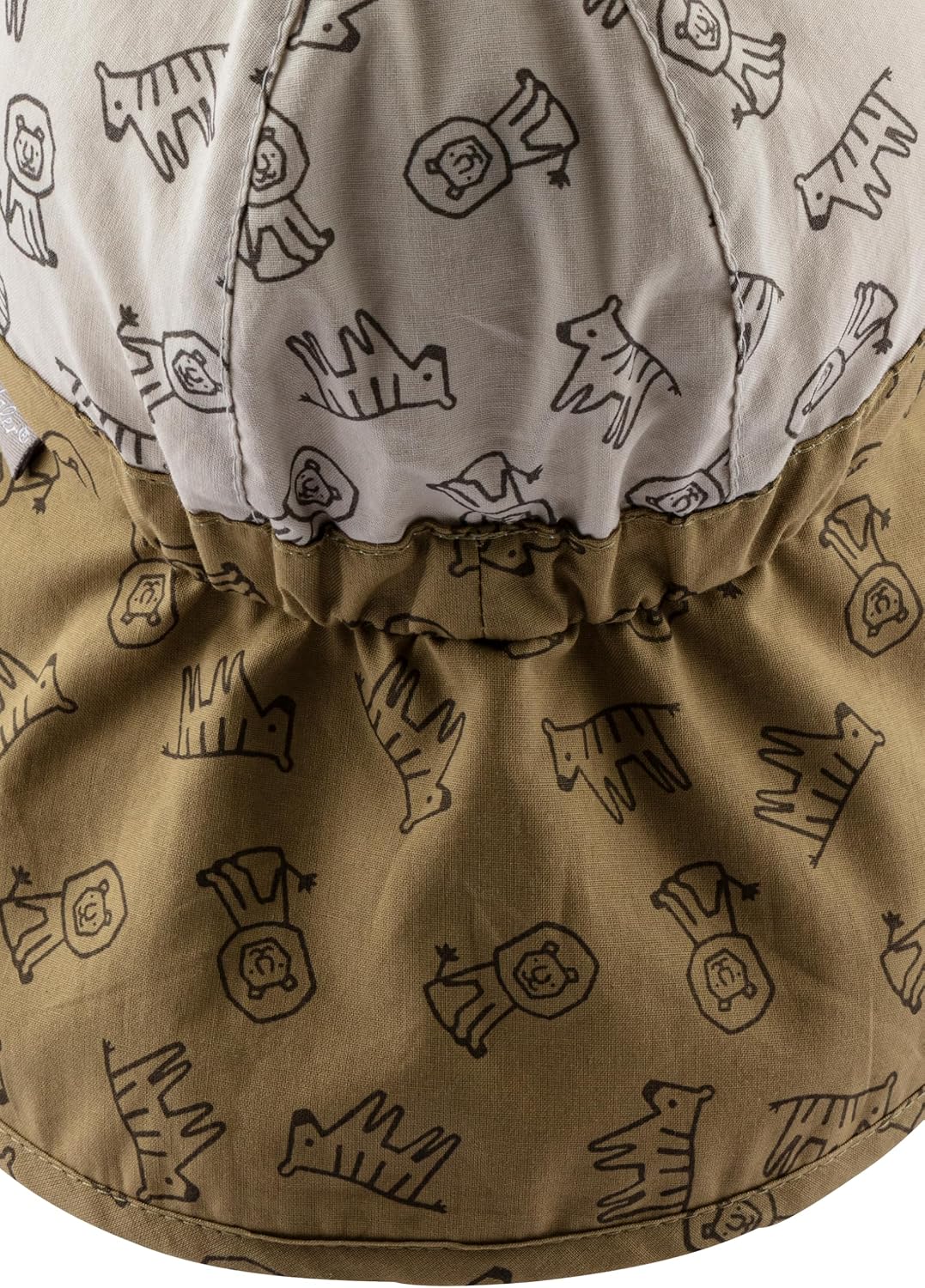 Thumbnail 4 de Sterntaler Schirmmütze Nackenschutz Bedruckt Mit Safari – Casquette de soleil coton imprimé pour enfants
