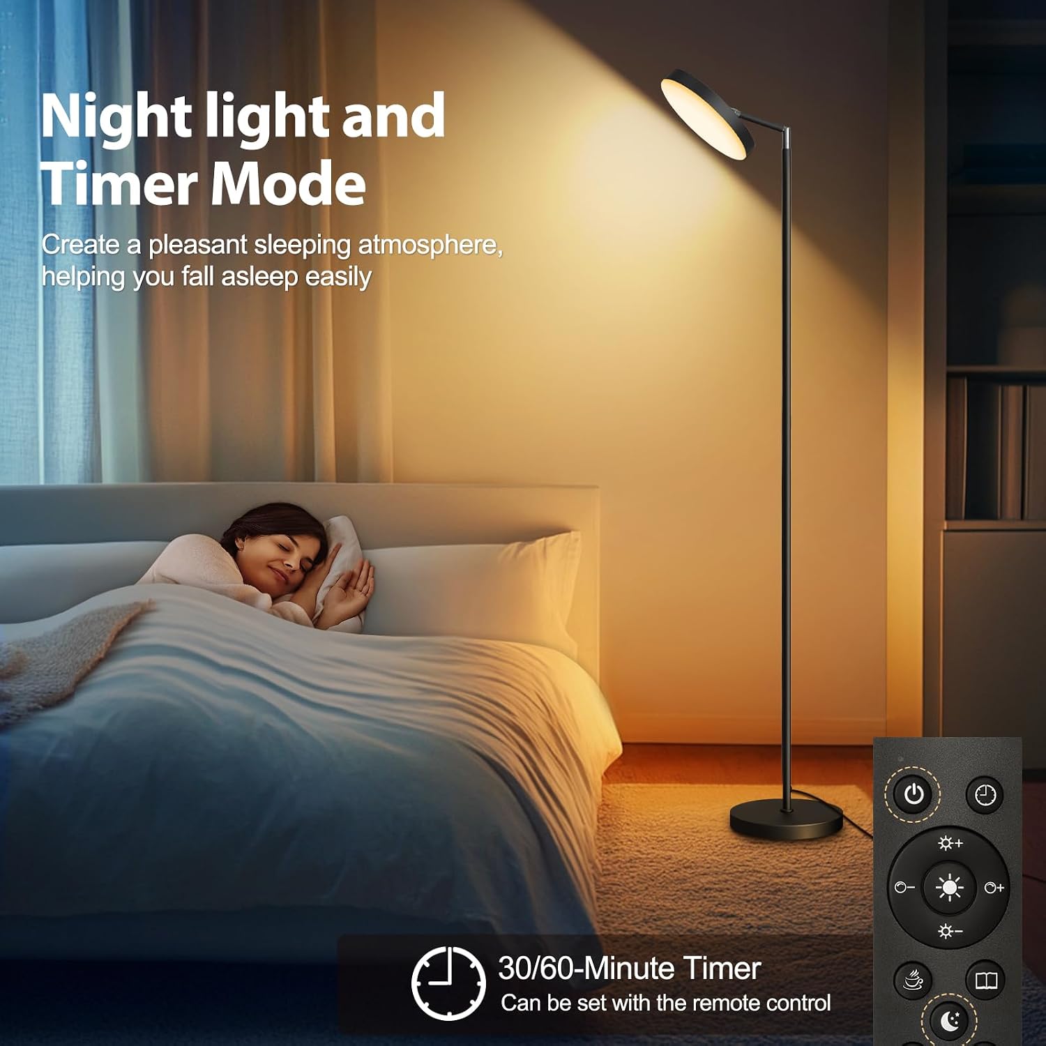 Thumbnail 6 de LED floor lamp 163cm, dimmable