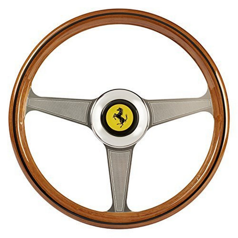 Detalle de Thrustmaster Ferrari 250 GTO Vintage Add-On: réplica de volante de colección para PC