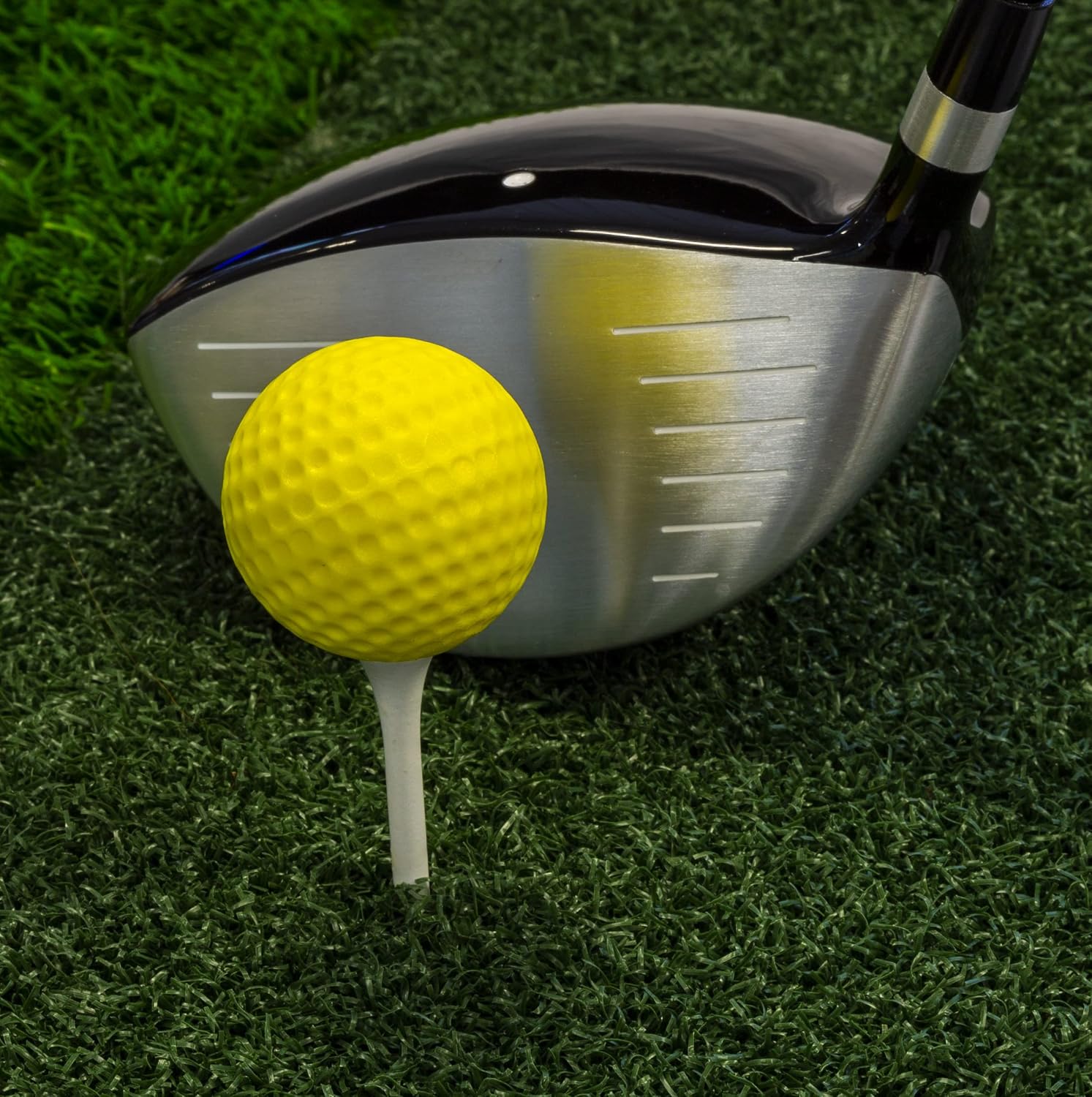 Detalle de LONGRIDGE Balles de Golf Distance – Paquet de 6 Jaunes