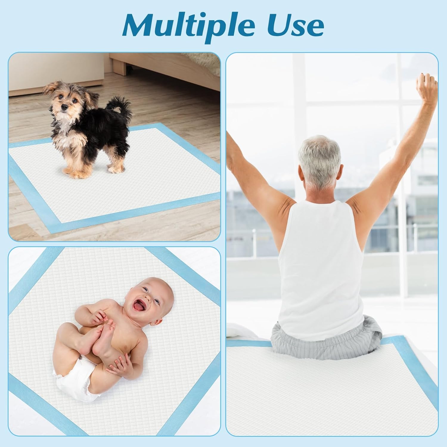 Thumbnail 5 de 100 Count 22" x 22" Super Absorbency Underpads
