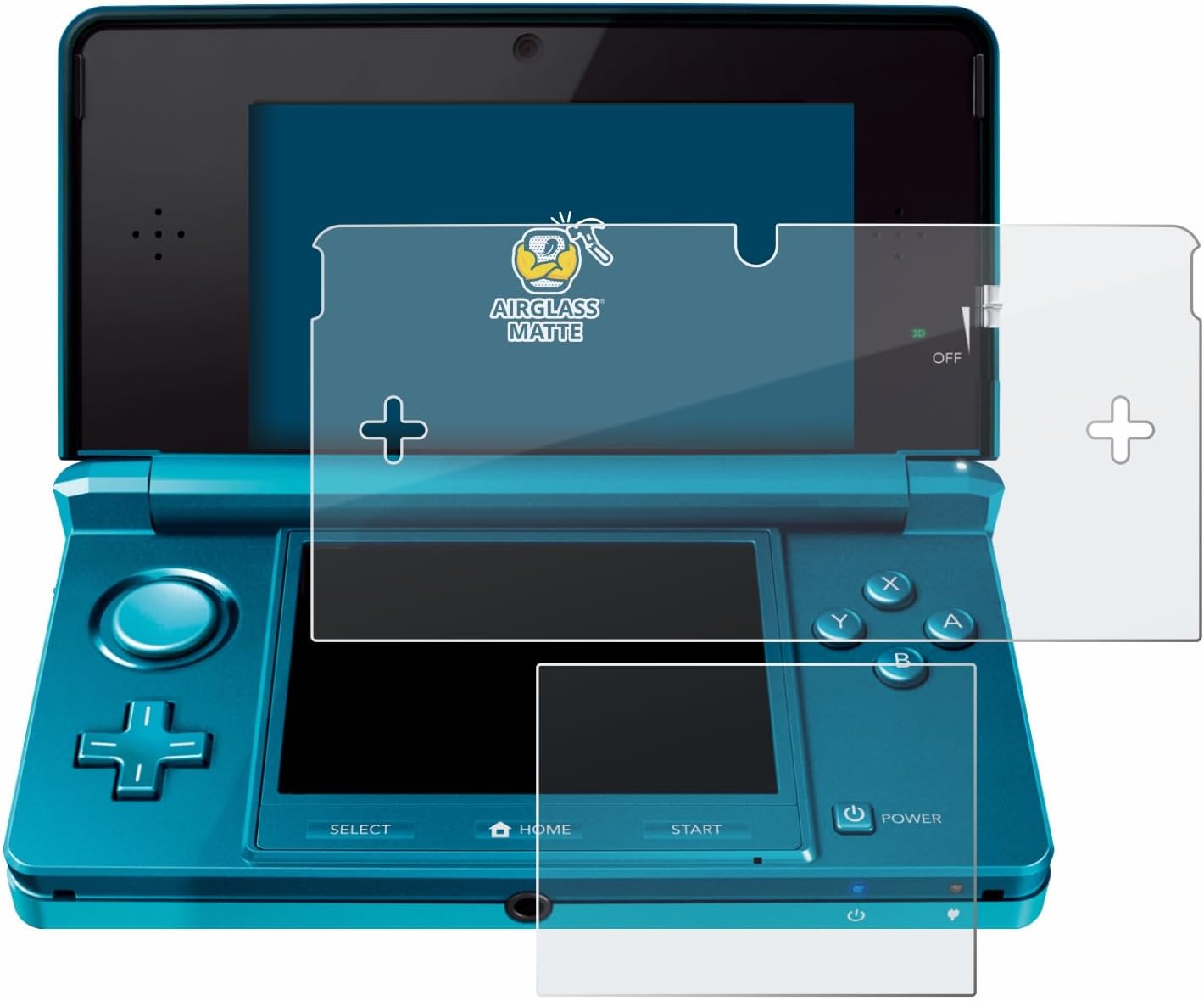 Thumbnail 1 de BROTECT Pellicola Vetro Opaca per Nintendo 3DS: protezione Anti-Riflesso e Durezza 9H