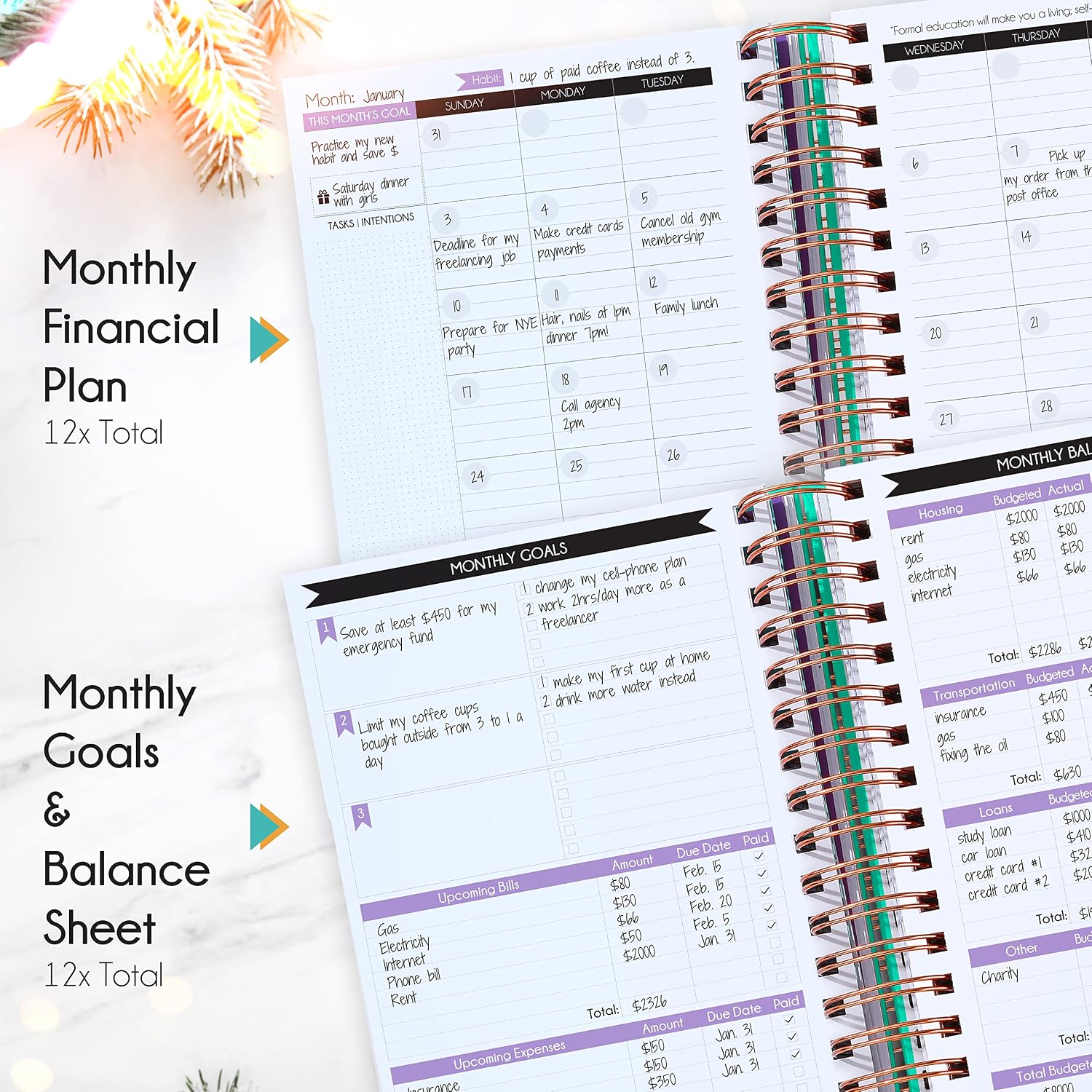 Thumbnail 6 de Budget Planner and Monthly Bill Organizer + Cash Envelope Budget System