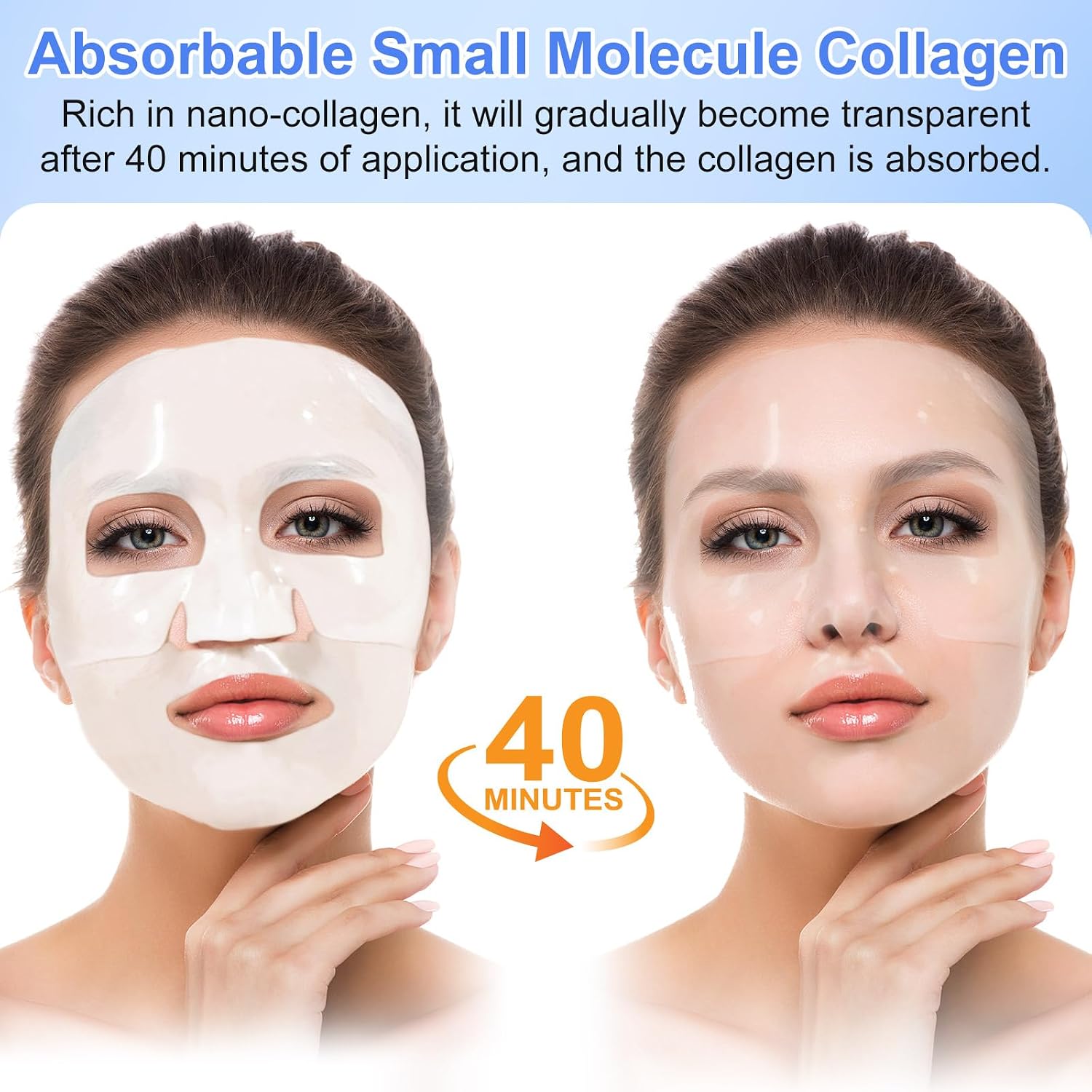 Thumbnail 4 de Bio Collagen Face Mask 6pcs – Intense Hydration, Anti-Ageing Overnight Hydrogel Mask