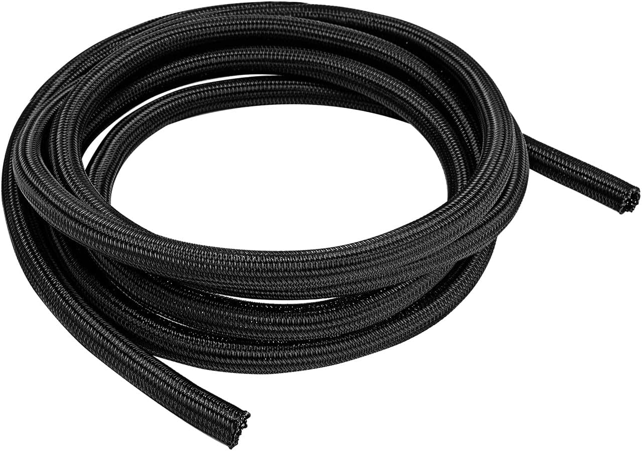 Amazon Basics Easy-Cut Cable Tidy Tube (3 m) for Cable Management, Black