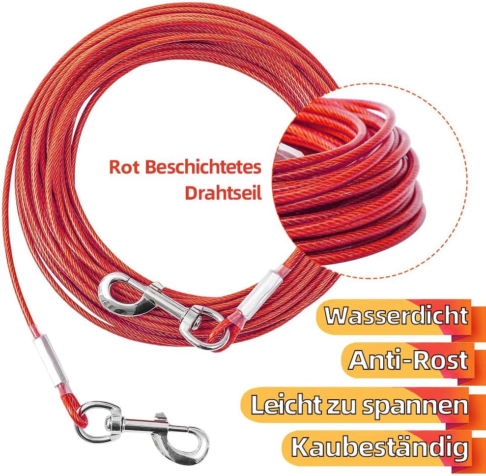 Thumbnail 2 de Mi Metty Tie-Out Leinen 15 m für Hunde