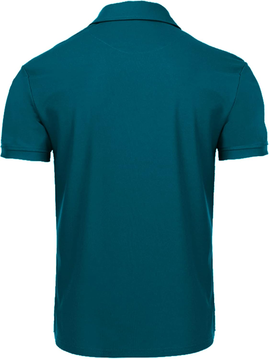 Detalle 2 de geeksport Poloshirt Herren Kurzarm – atmungsaktives Funktions-Polo aus Polyester