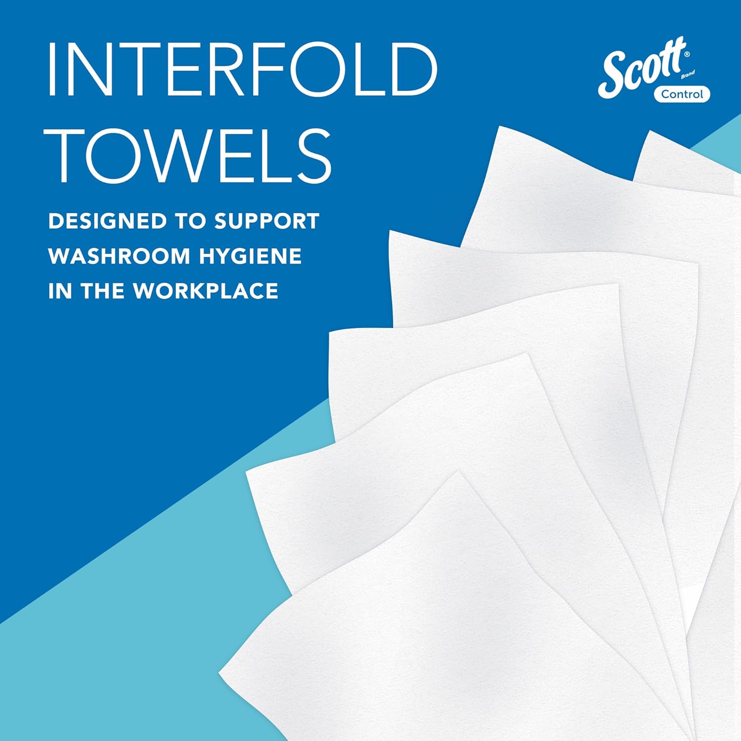 Detalle 2 de Scott Control V-Fold 1‑Ply Paper Towels 3,180 Sheets 🧻