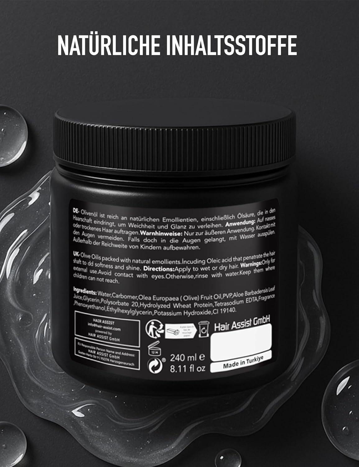 Thumbnail 4 de Sleek Bun Gel Haargel von Friseuren entwickelt – Sleek, Zopf & Slick Back mit kontrollierten Babyhaaren (240 ml)
