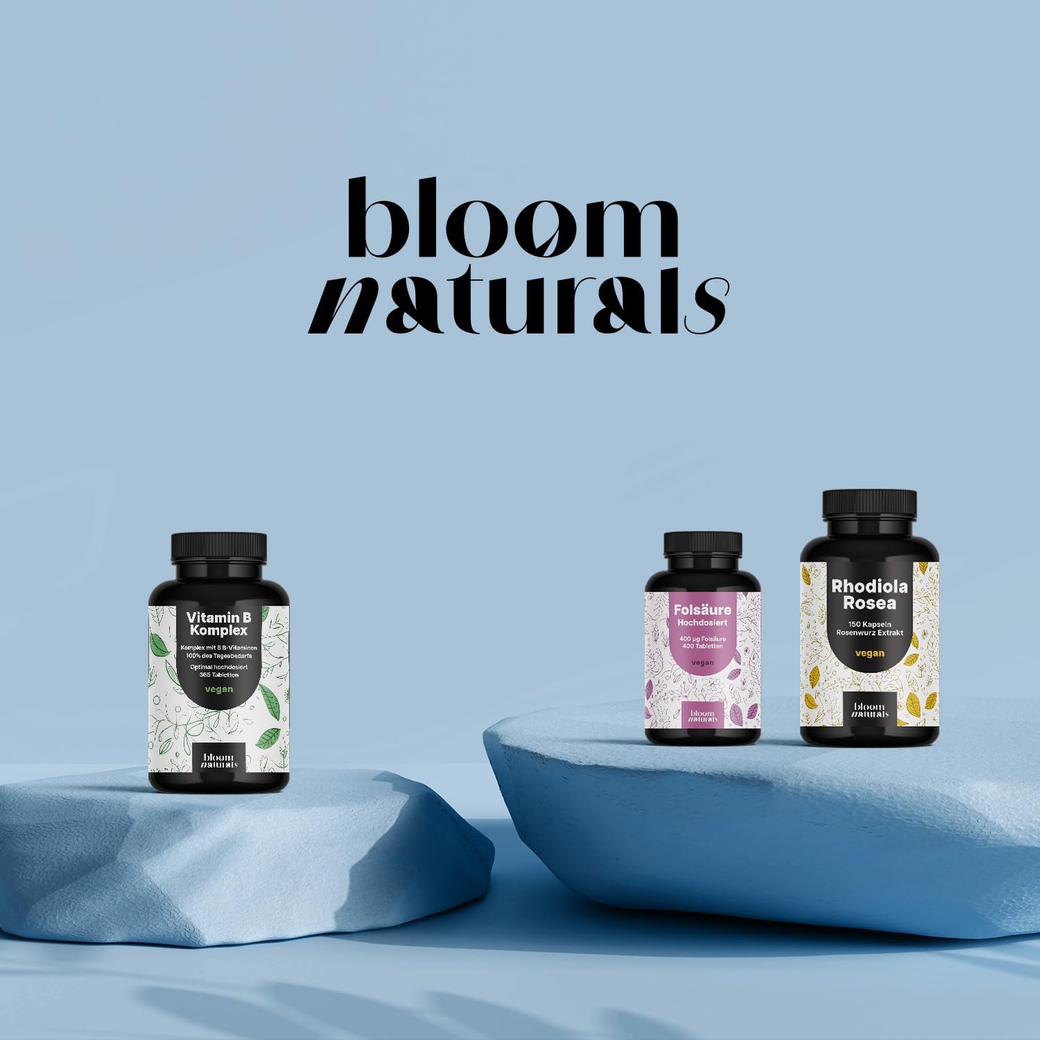 Detalle 2 de Bloom Naturals Vitamin B Komplex 365