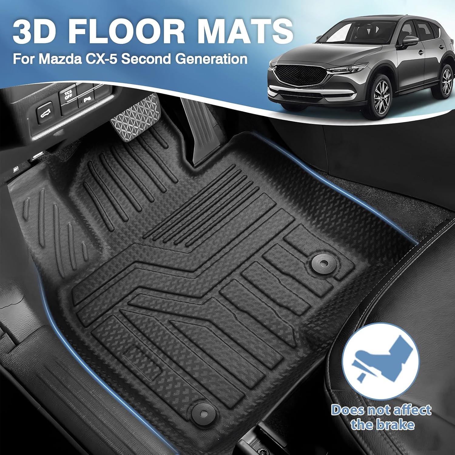 Detalle 2 de FIILINES Floor Mats TPE