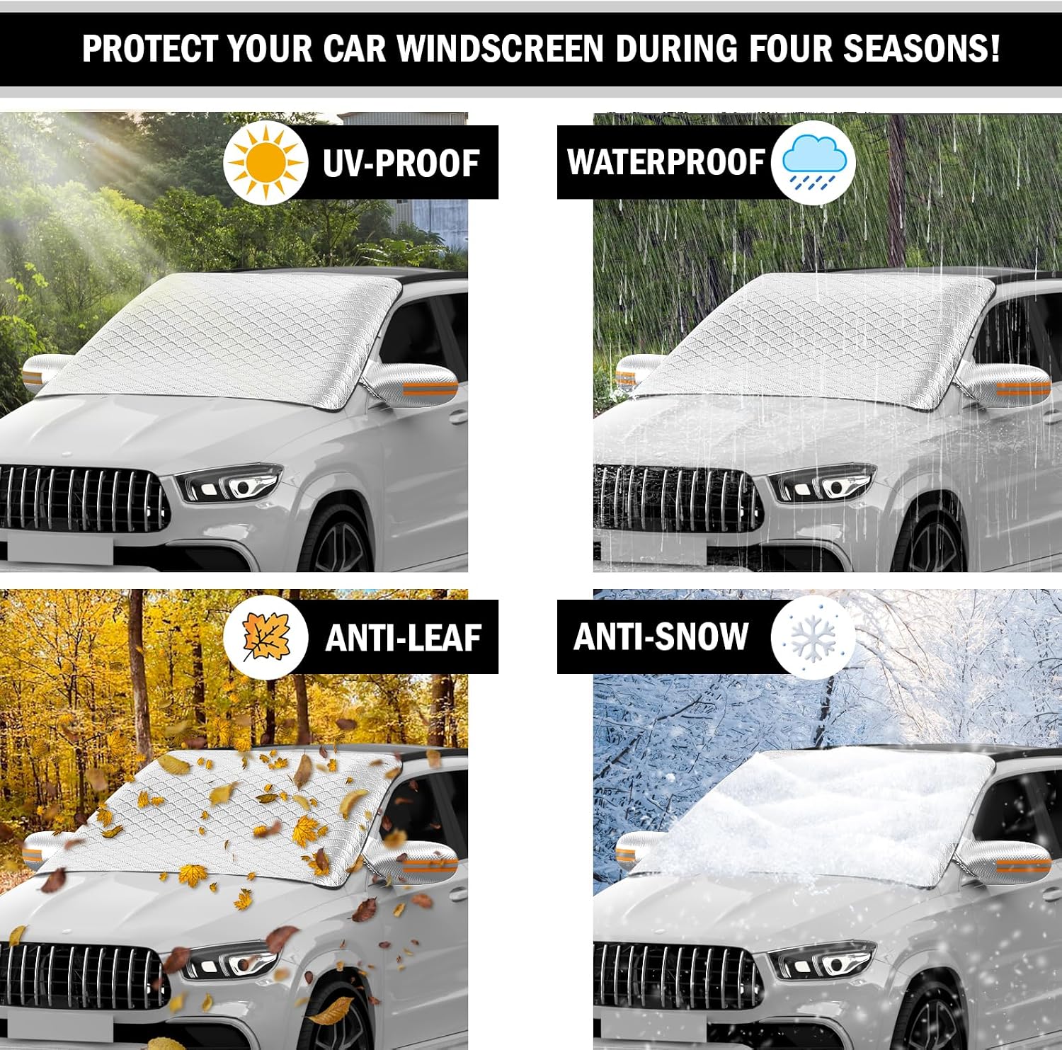 Thumbnail 5 de Mokani Windscreen Cover 147x110cm