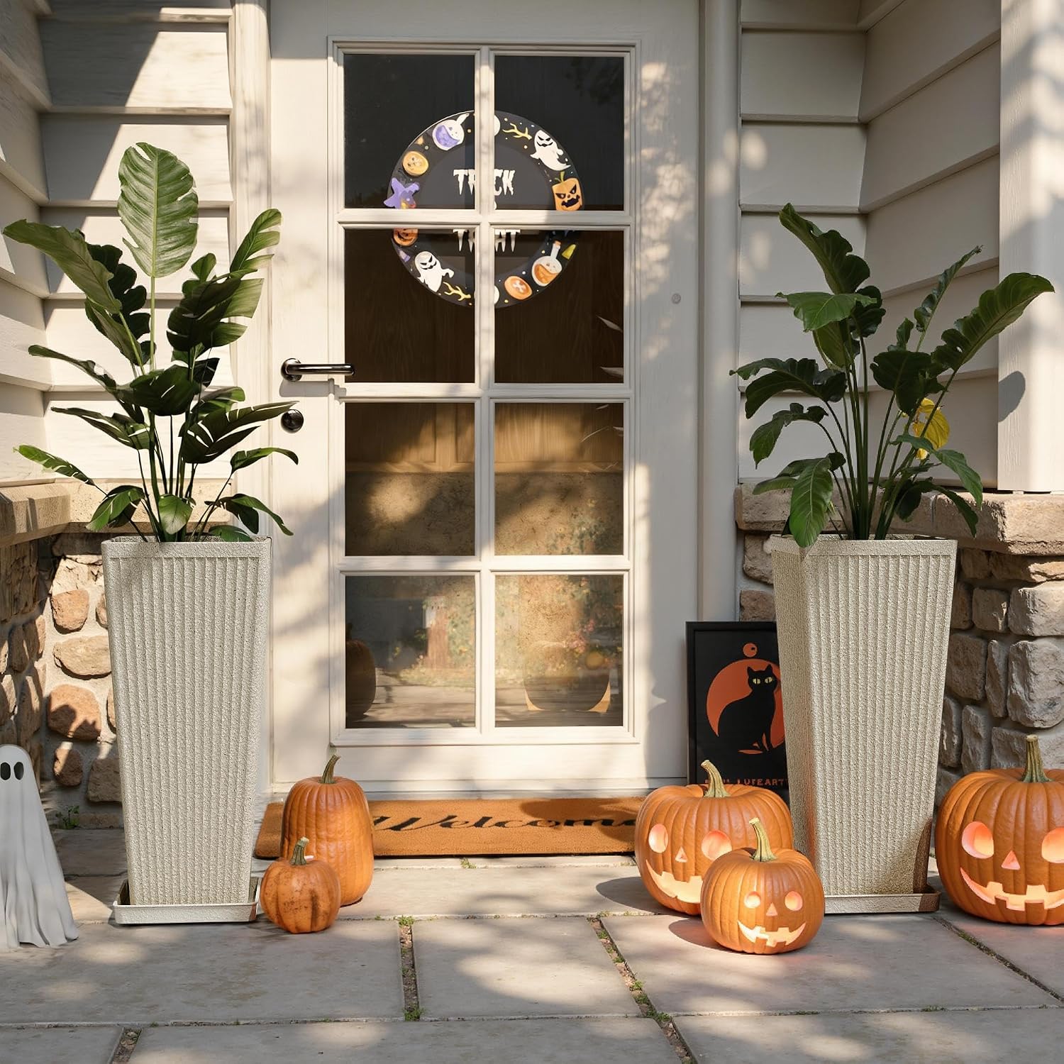 Detalle 1 de Trygoal Tall Planters 24-Inch