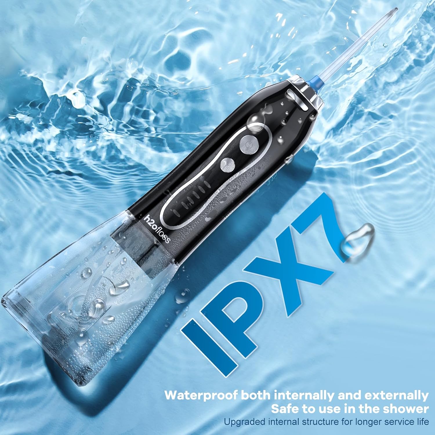 Thumbnail 4 de H2ofloss Portable Oral Irrigator with 5 Modes ⚙