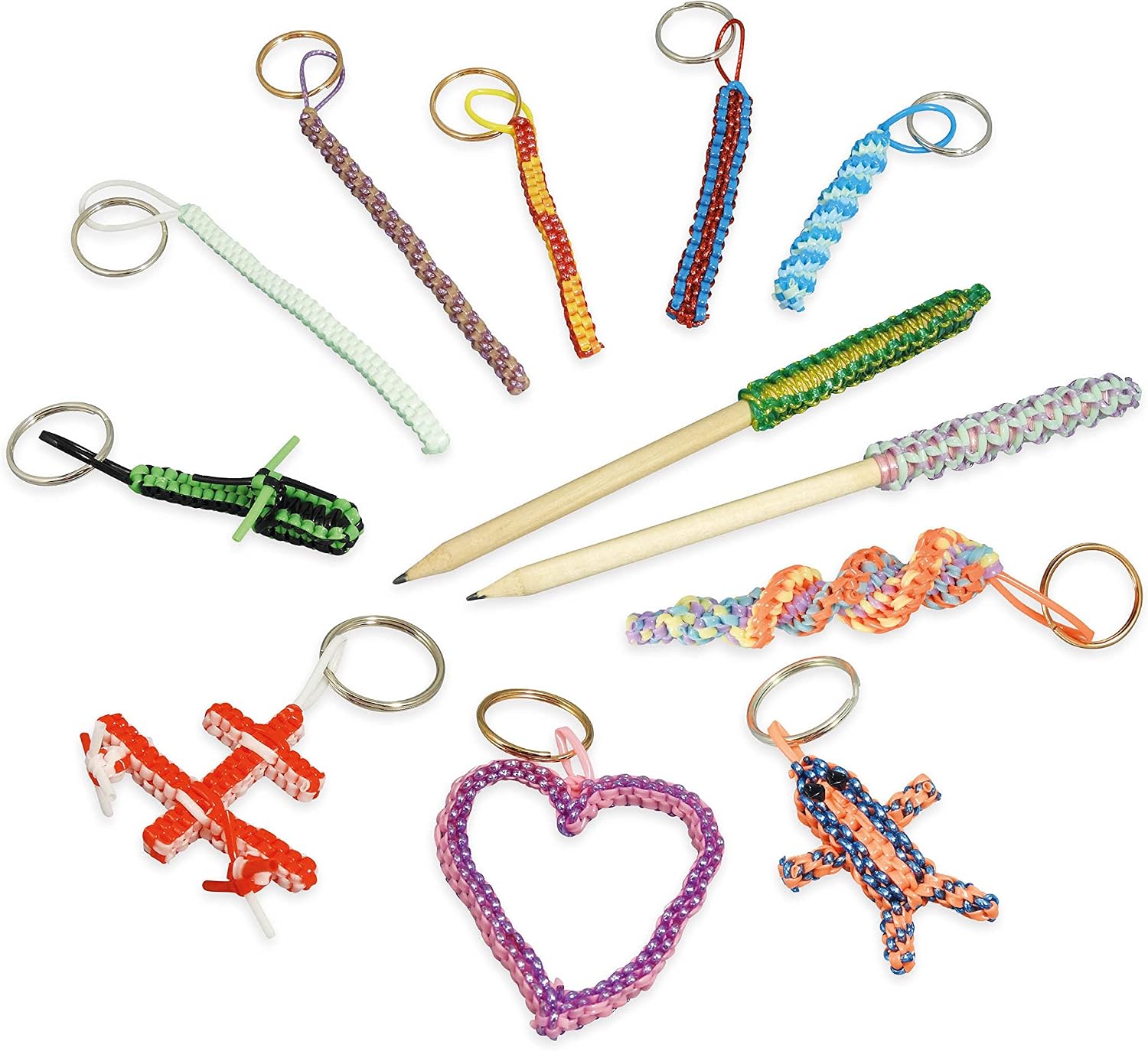 Detalle de Buki Scoubidou FK002: Set completo per imparare a tessere scoubidous