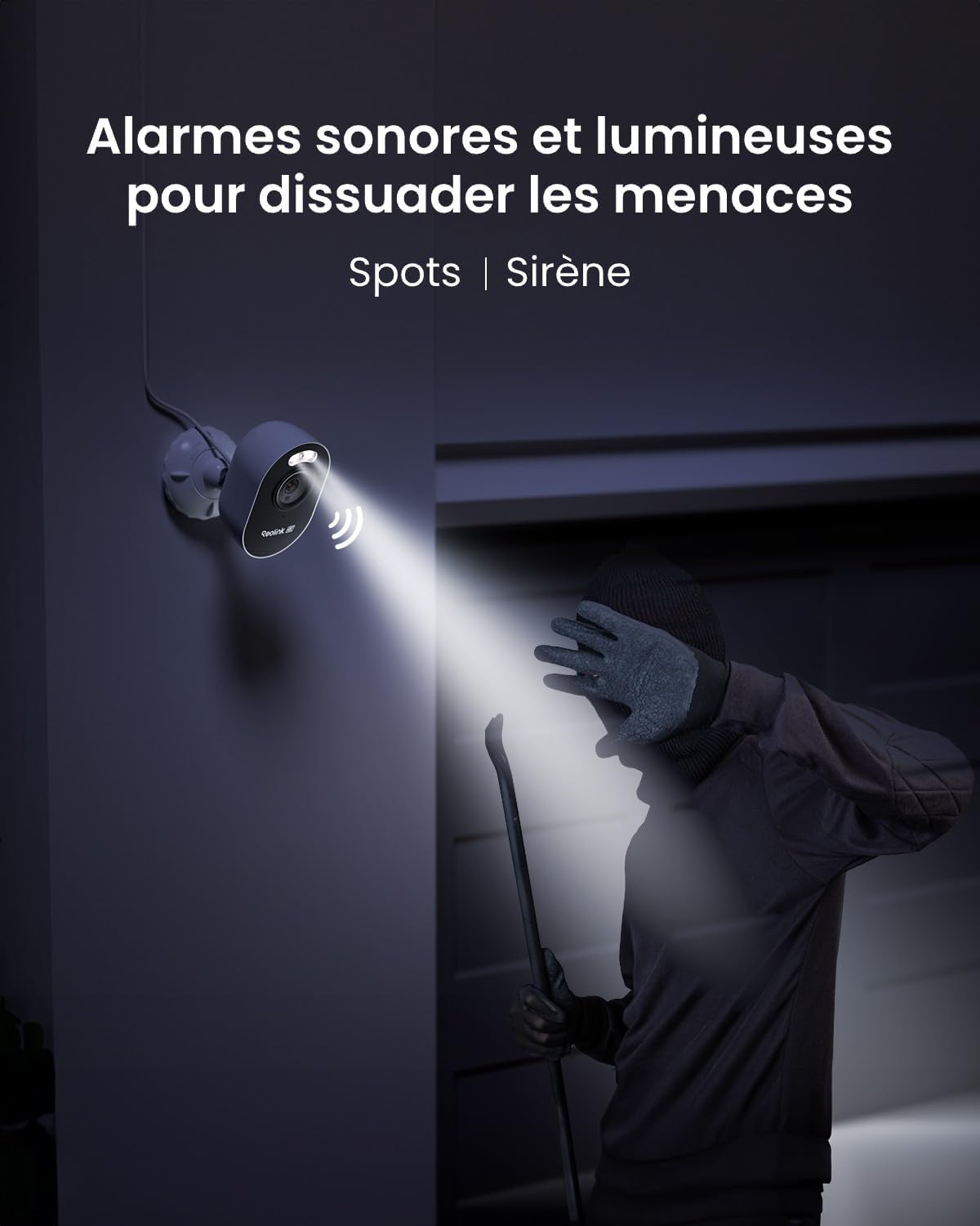 Thumbnail 5 de Reolink 4K Caméra Surveillance WiFi Extérieur