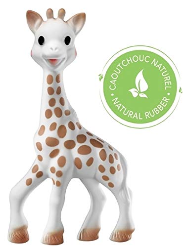 Detalle 2 de Sophie la girafe Verdes con bolsa de almacenamiento