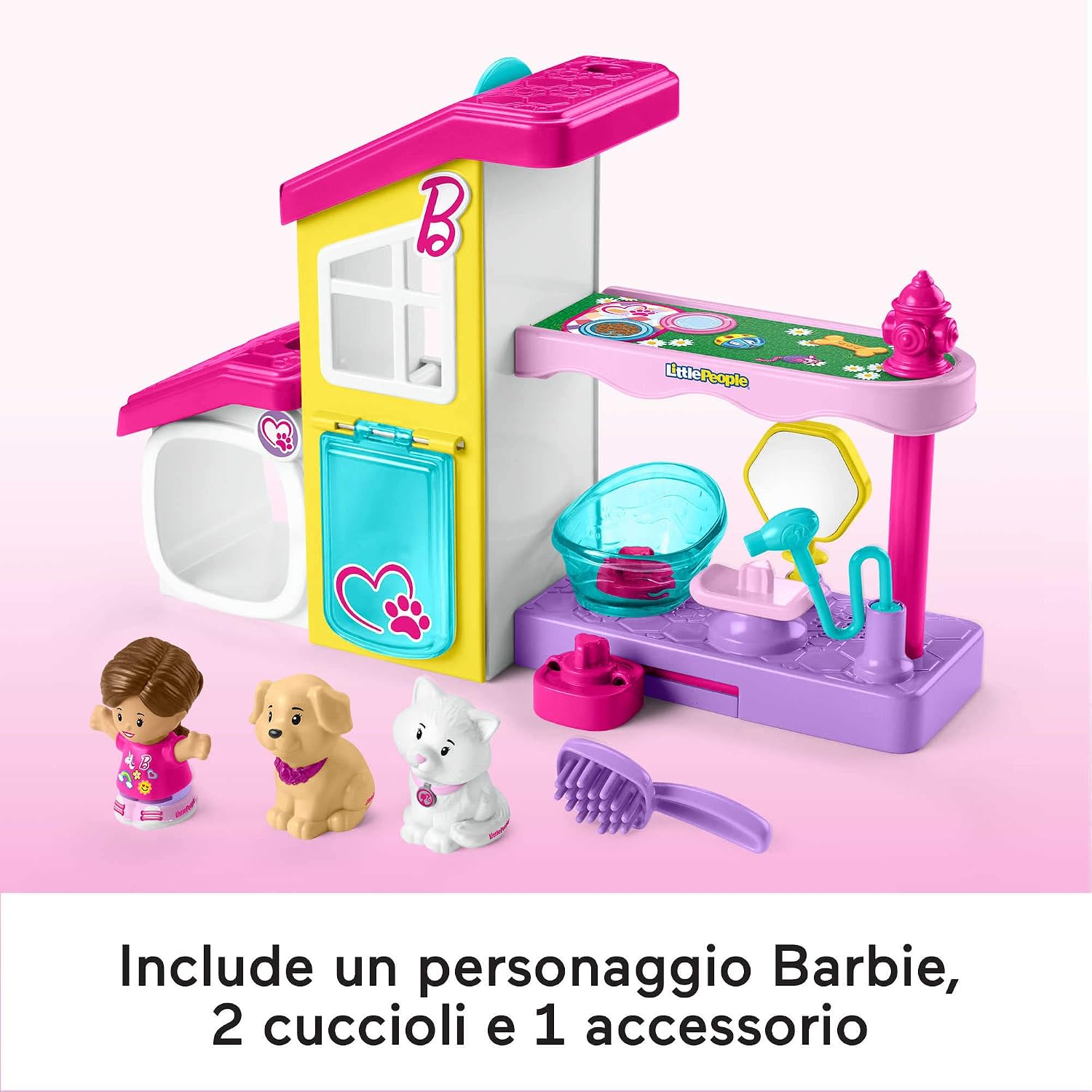 Thumbnail 4 de Little People Barbie Centro Benessere dei Cuccioli