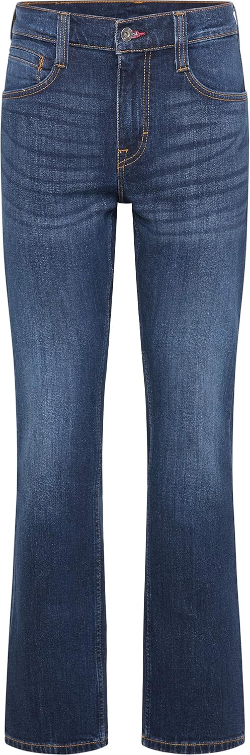 Thumbnail 5 de MUSTANG Herren Stretch Jeans „Oregon“ Bootcut in Schwarz/Blau – Denim mit bequemem Stretch