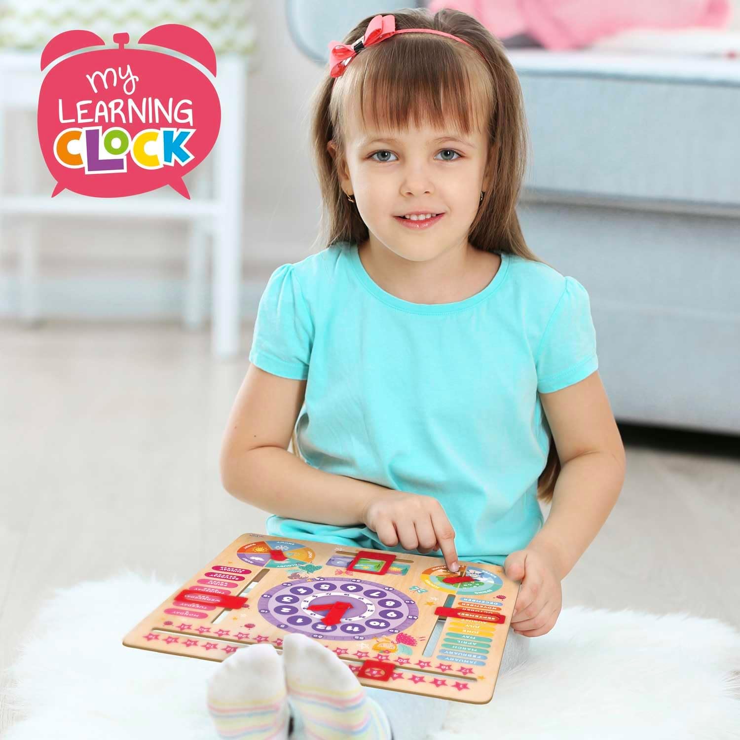 Thumbnail 5 de CRAZE English Learning Clock for Kids