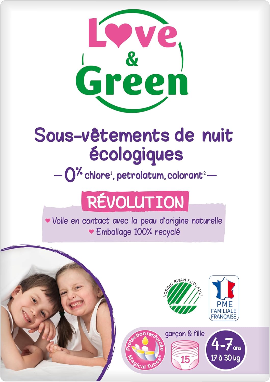 Thumbnail 6 de Love & Green – Sous-vêtements de Nuit Enfants Écologiques, confort et sécurité