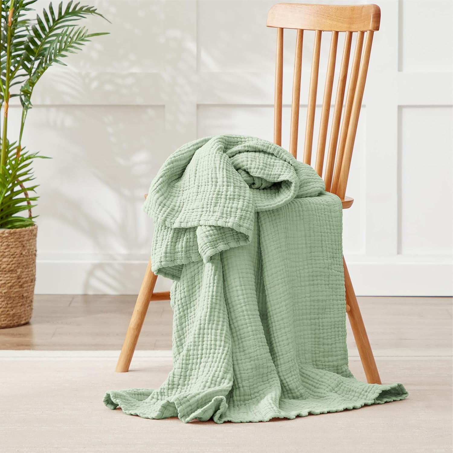 Detalle de Cotton Muslin Blanket, 50 x 70