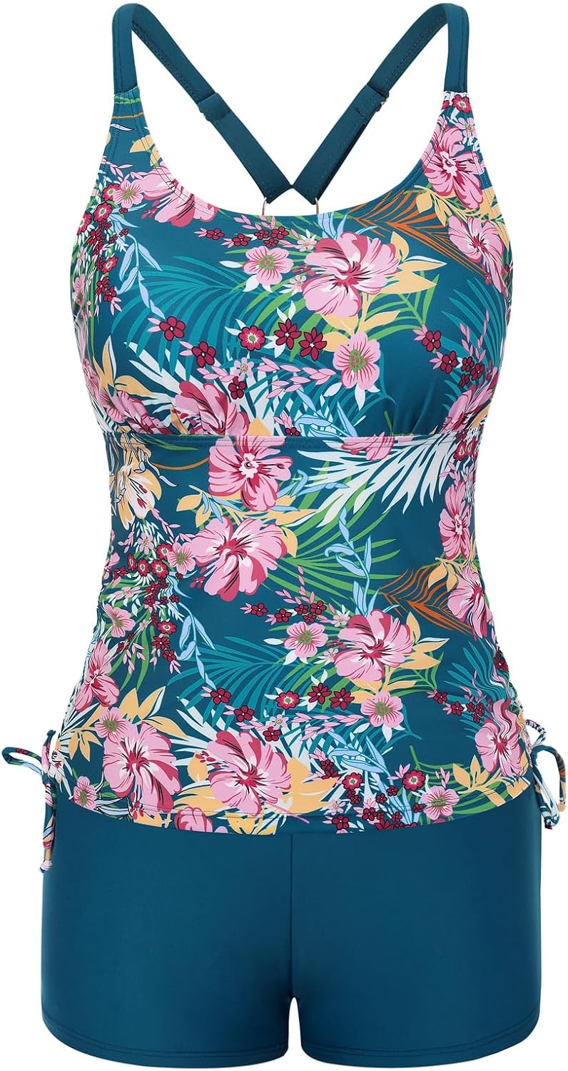 Thumbnail 6 de Tankini Damen Zweiteiler mit Bauchkontrolle