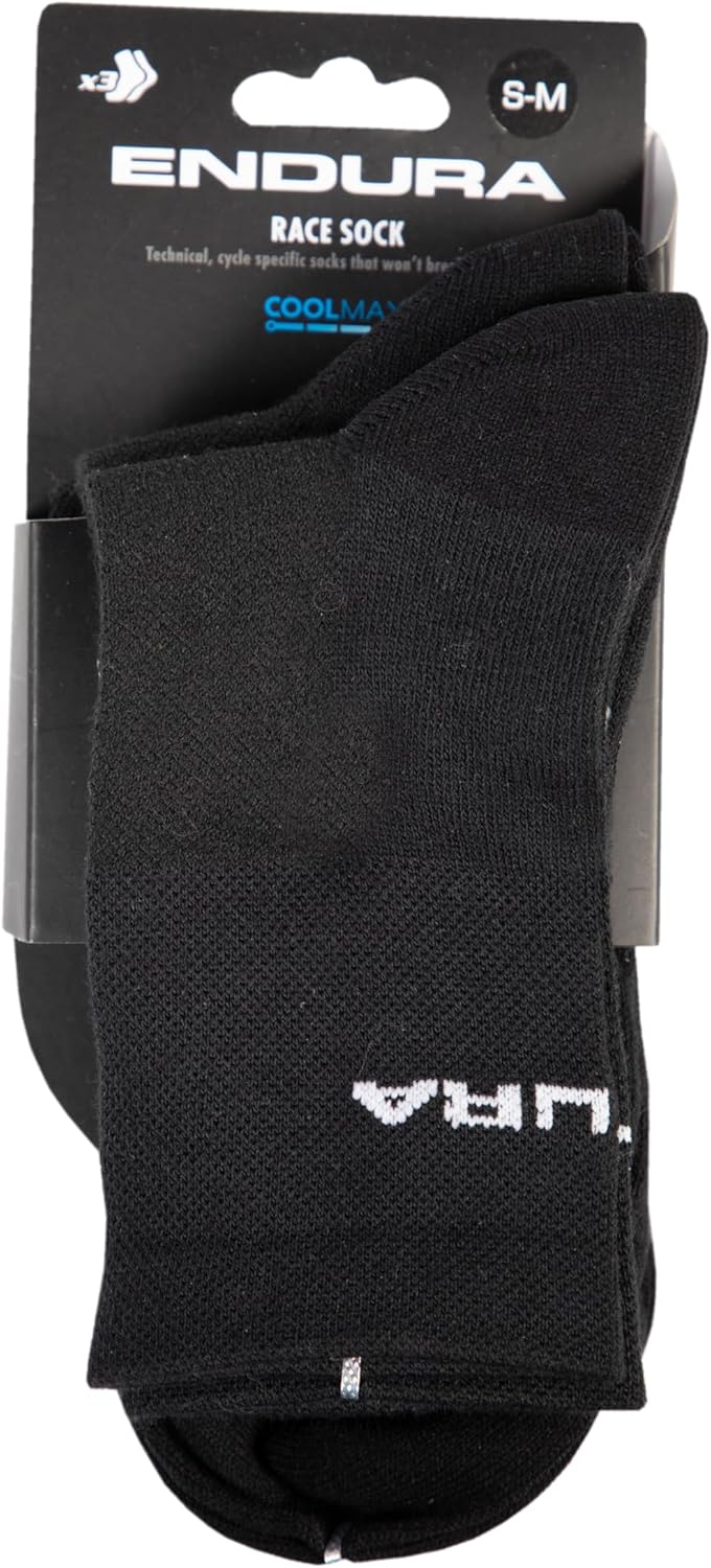 Thumbnail 4 de Endura Men's COOLMAX Race Socks (3-Pack) for Cycling