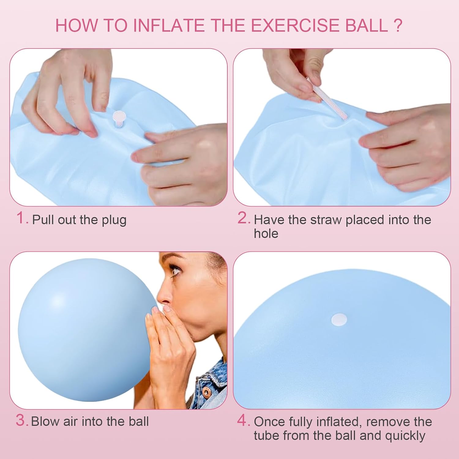 Thumbnail 6 de flintronic Pilates Ballon 25 cm 🧘