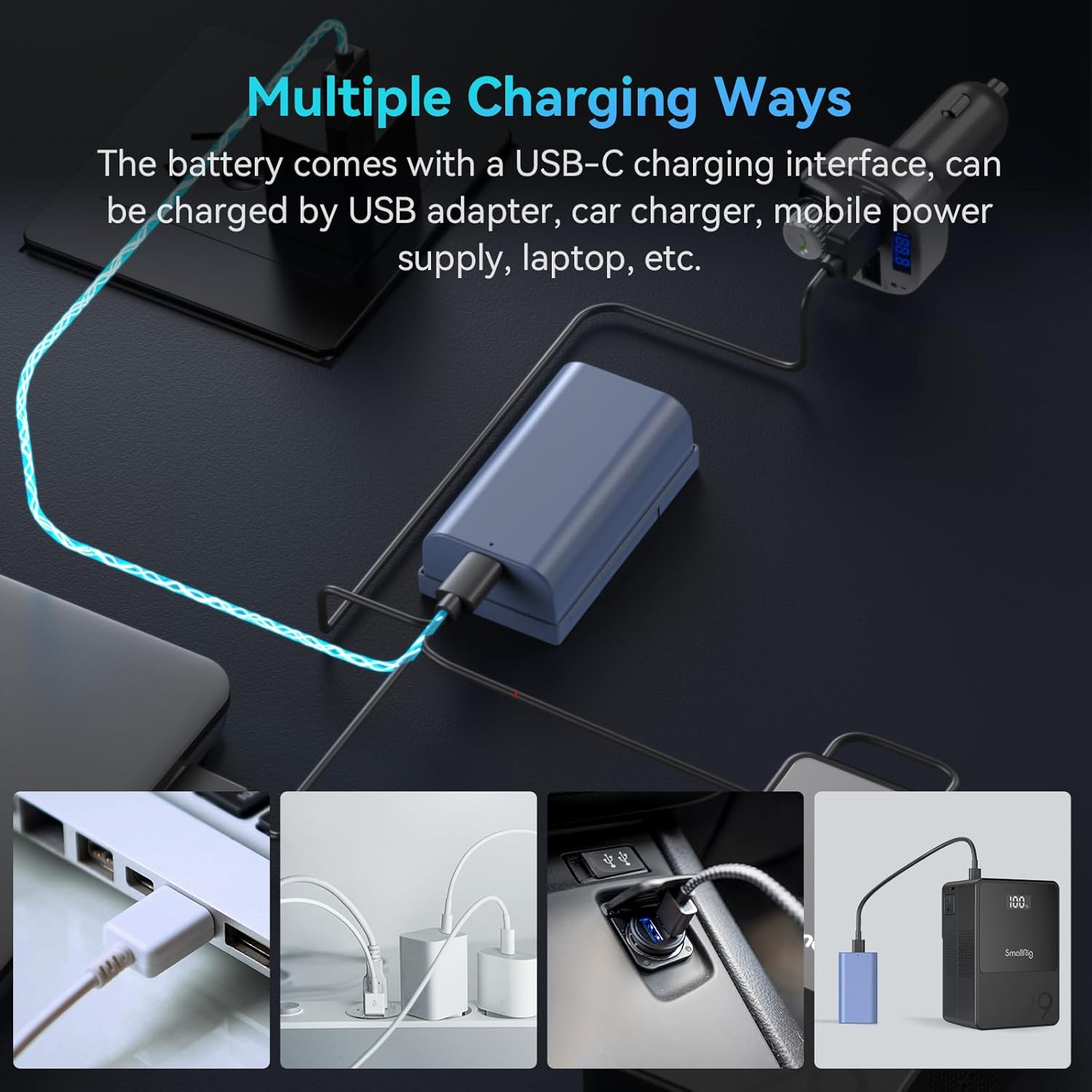 Thumbnail 5 de SMALLRIG 4331 Batterie 3500mAh pour caméras