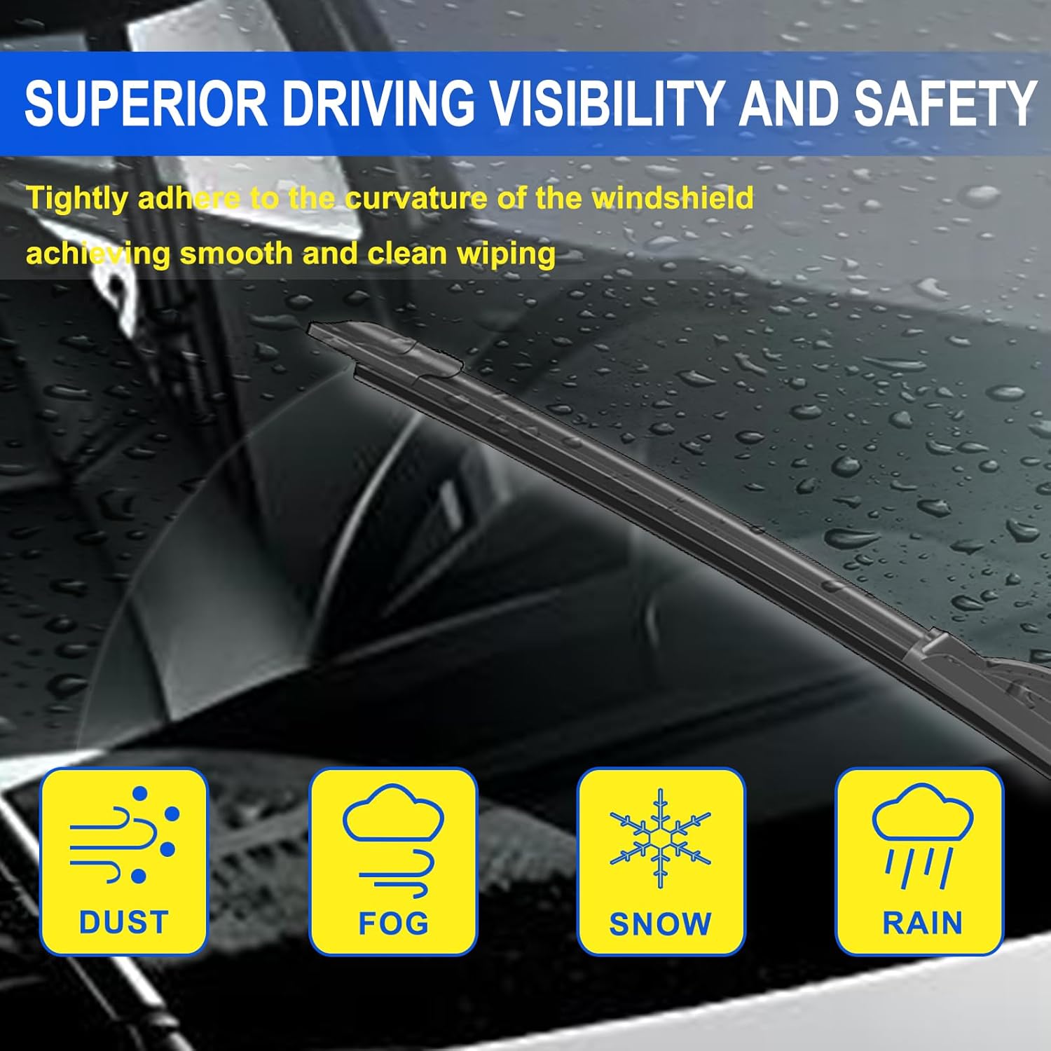 Thumbnail 2 de ANIKLUIM OEM 22" Windshield Wiper Blades