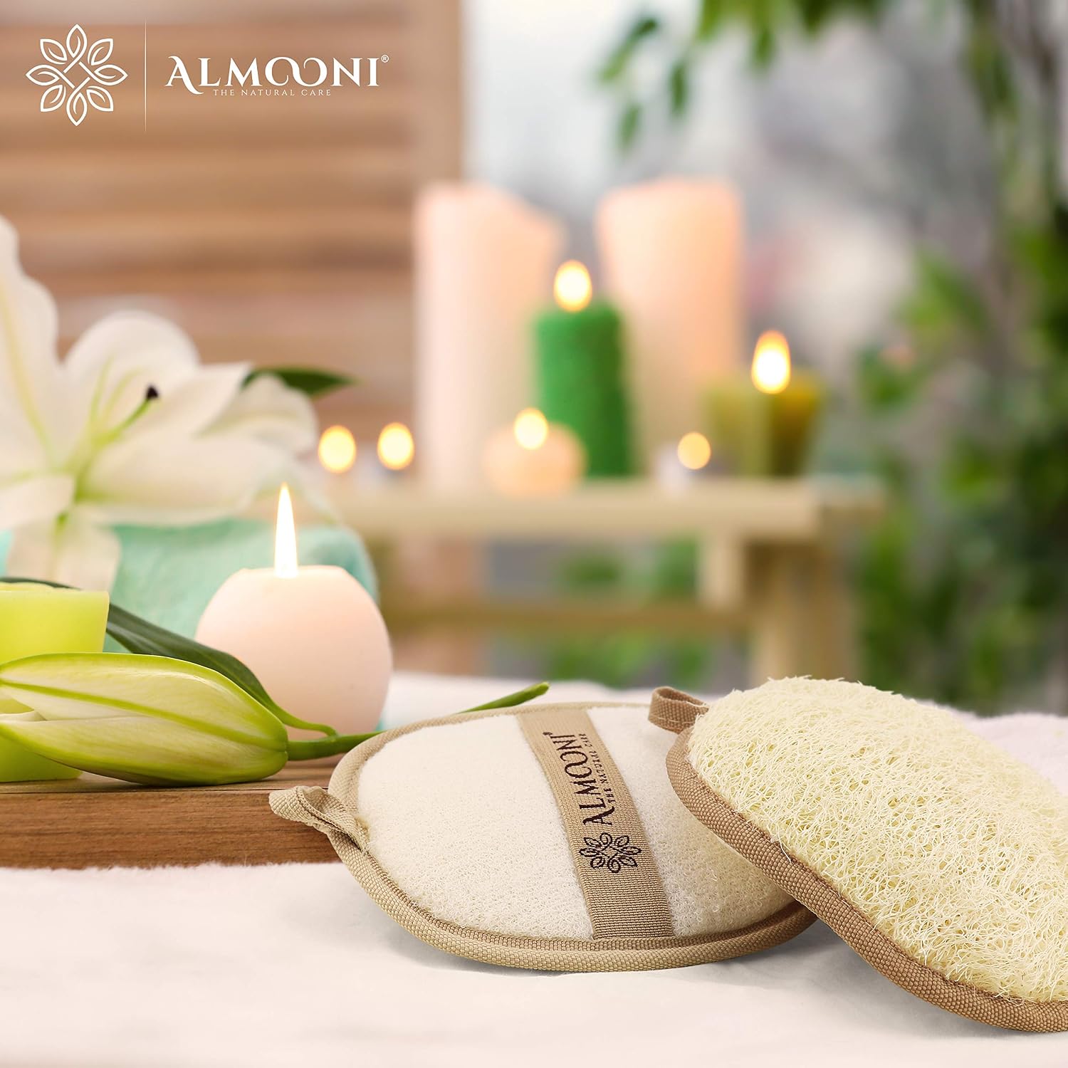 Thumbnail 6 de Almooni Natural Loofah 2-pack