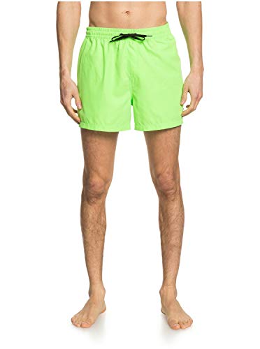 Detalle de Quiksilver Everyday Volley 15" Bañador para Hombre – Lime Punch, Talla M