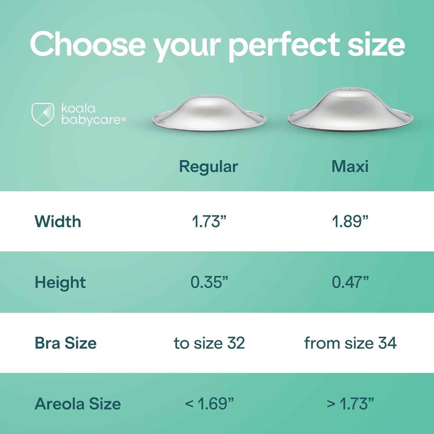 Thumbnail 3 de Koala Babycare Silberhütchen 43 mm 👶