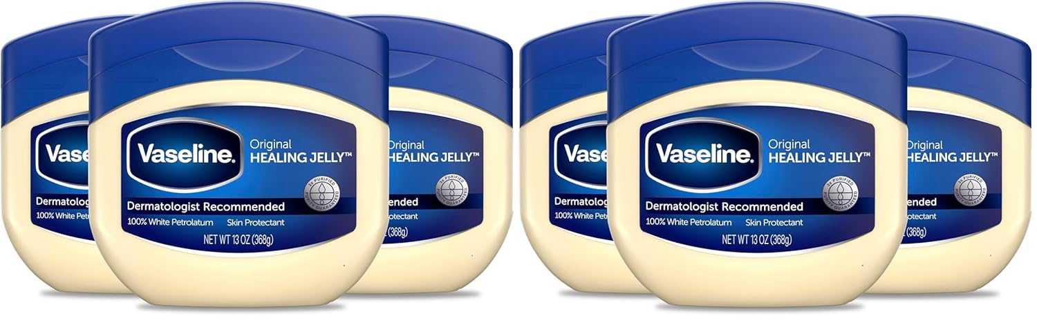 Thumbnail 6 de Vaseline Original Petroleum Jelly (3 Count, 13 oz) for Dry Skin Relief and Protection