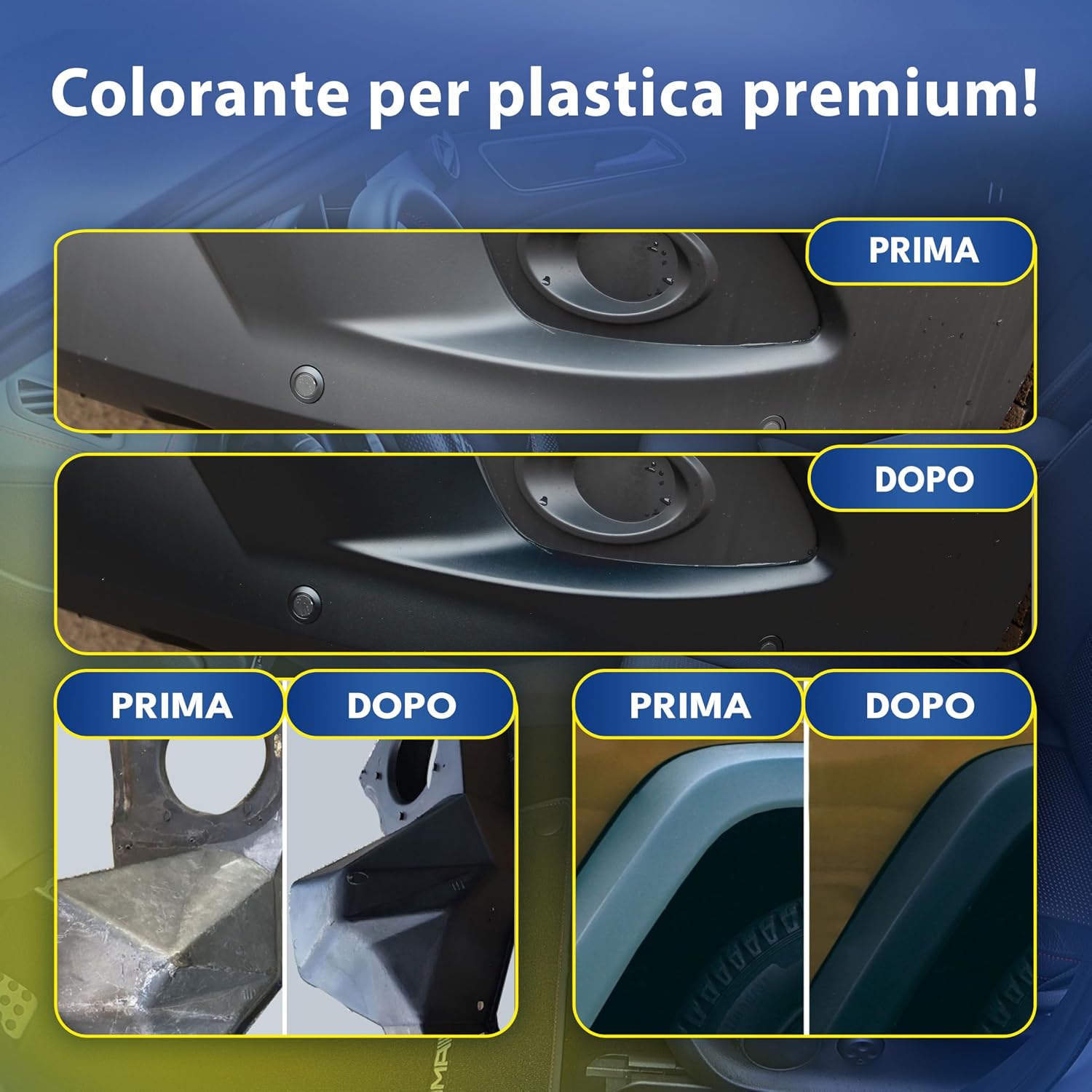 Detalle 2 de ATG Rinnova plastiche Auto Nero 70 g 🧽