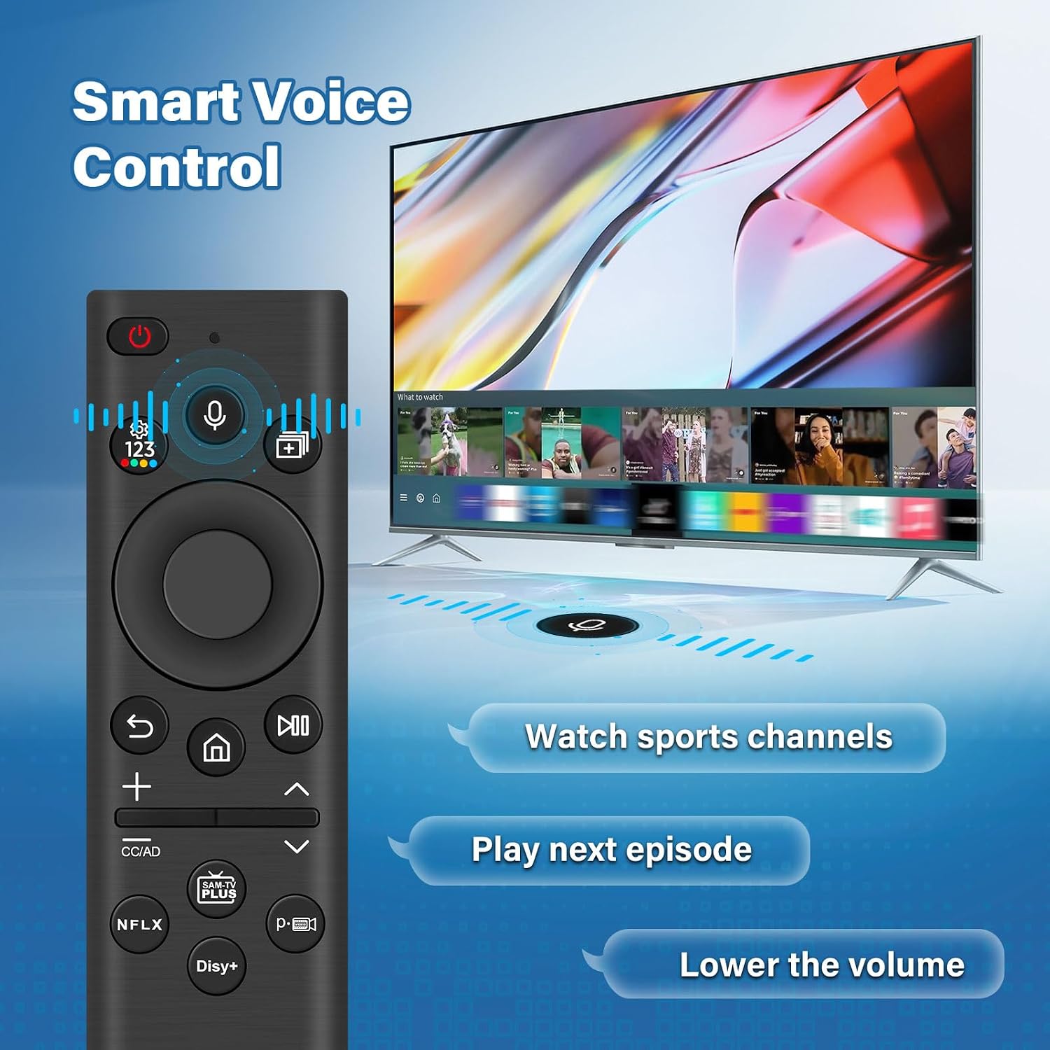 Detalle 2 de Samsung BN59-01385A Telecomando solare vocale