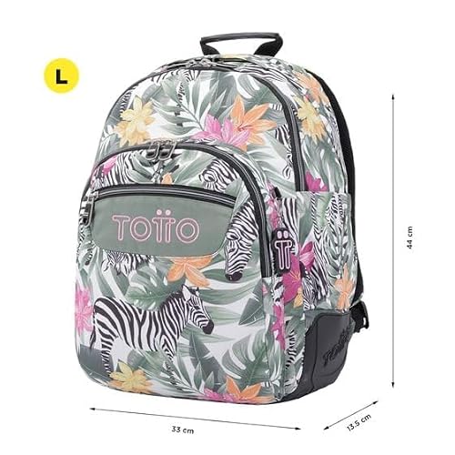 Detalle 2 de TOTTO Mochila escolar keyword TAMAÑO ESTÁNDAR