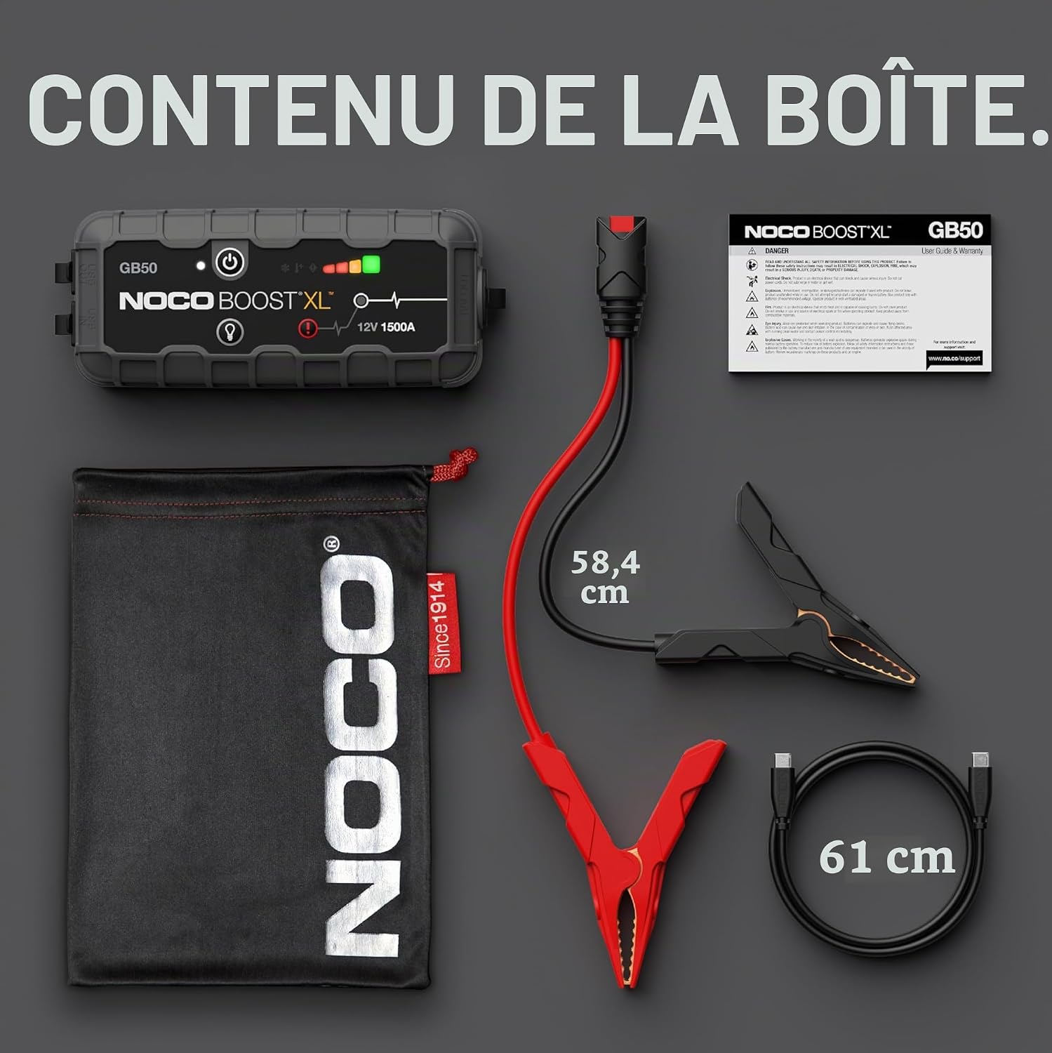 Thumbnail 5 de NOCO Boost GB50 booster batterie 1500A
